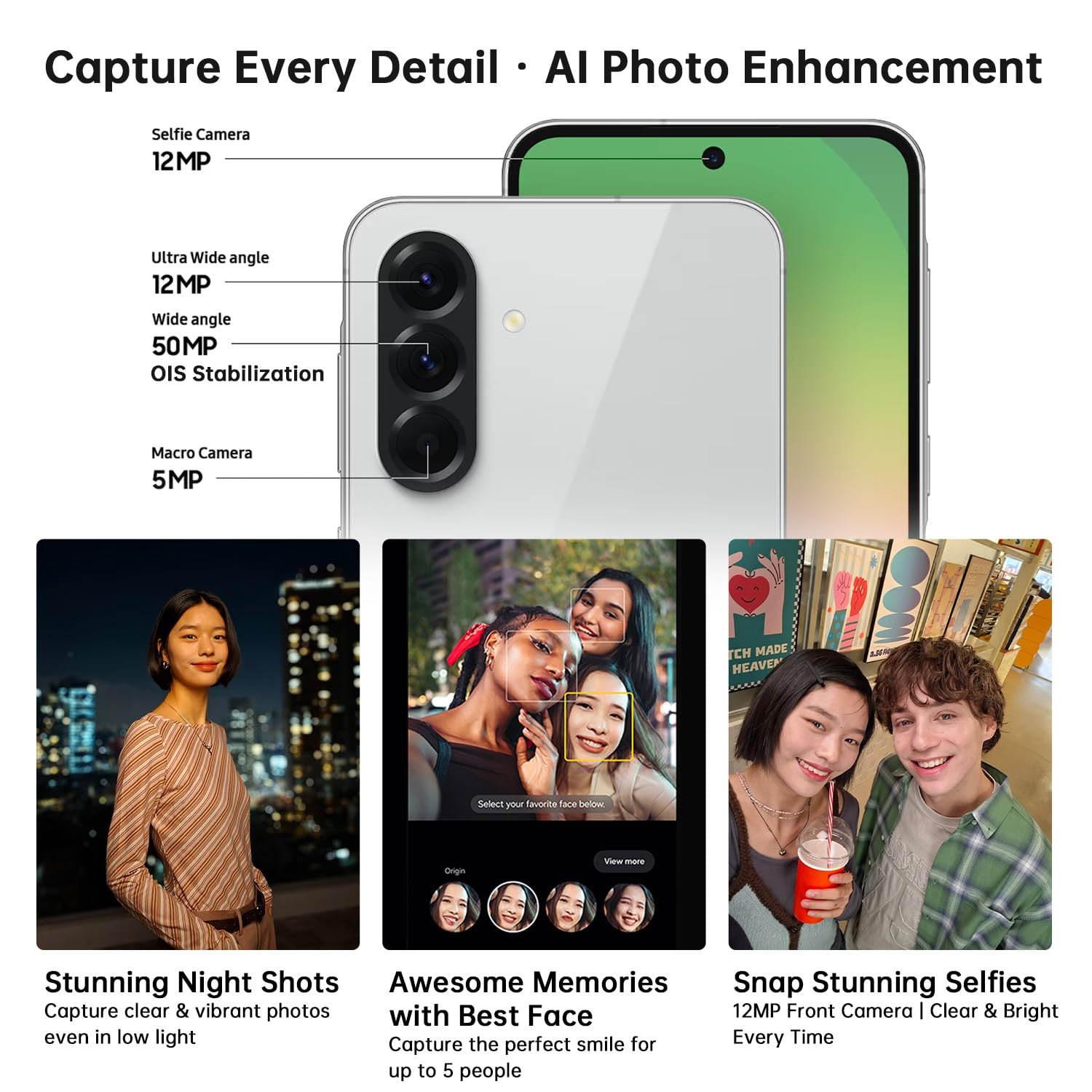 Amazon.com: Samsung Galaxy A56 5G AI Smartphone, 256GB Unlocked